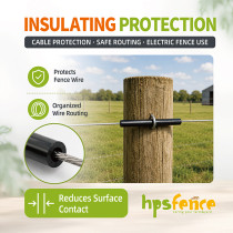 PE Electric Fence Insulation Tube