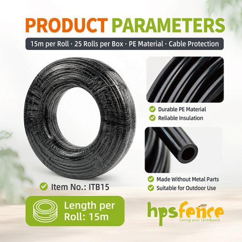PE Electric Fence Insulation Tube