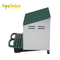 2-Hole Automatic Chicken Nesting Box with Roll Away Egg Tray for Poultry Farm