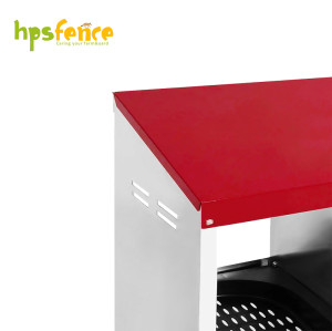 6-Compartment Roll Out Chicken Nesting Box with Egg Trays