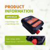 HPS100JX Fence Energizer 10KM Range 0.6J Output Energy IPX6 Waterproof Electric Fence Charger for Farm Livestock
