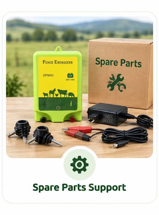 HPS FENCE AC DC energizer spare parts support