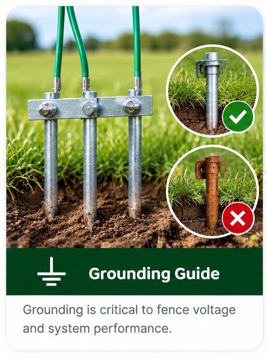 HPS FENCE grounding guide solar energizer