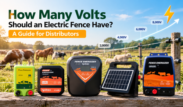 How Many Volts Should an Electric Fence Have? A Guide for Distributors
