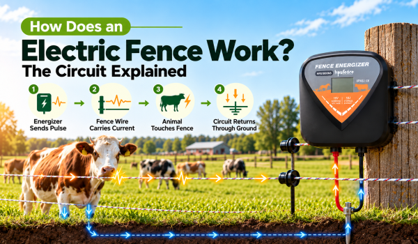 How Does an Electric Fence Work? The Circuit Explained