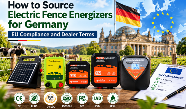 How to Source Electric Fence Energizers for Germany: EU Compliance and Dealer Terms