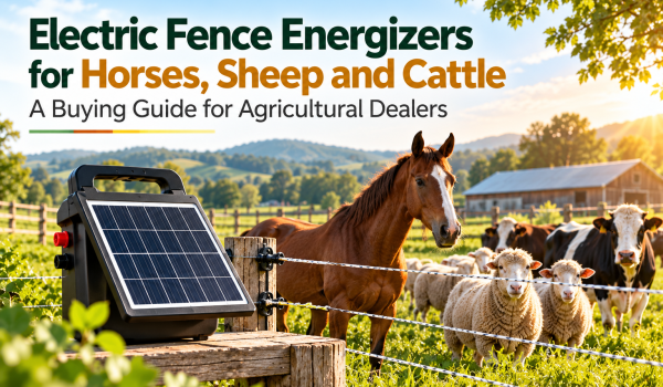 Electric Fence Energizers for Horses, Sheep and Cattle: A Buying Guide for Agricultural Dealers