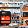 How Electric Fence Energizers Are Tested: 72-Hour Ageing, Joule Output and Drop Tests