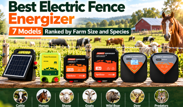 Best Electric Fence Energizer: 7 Models Ranked by Farm Size and Species