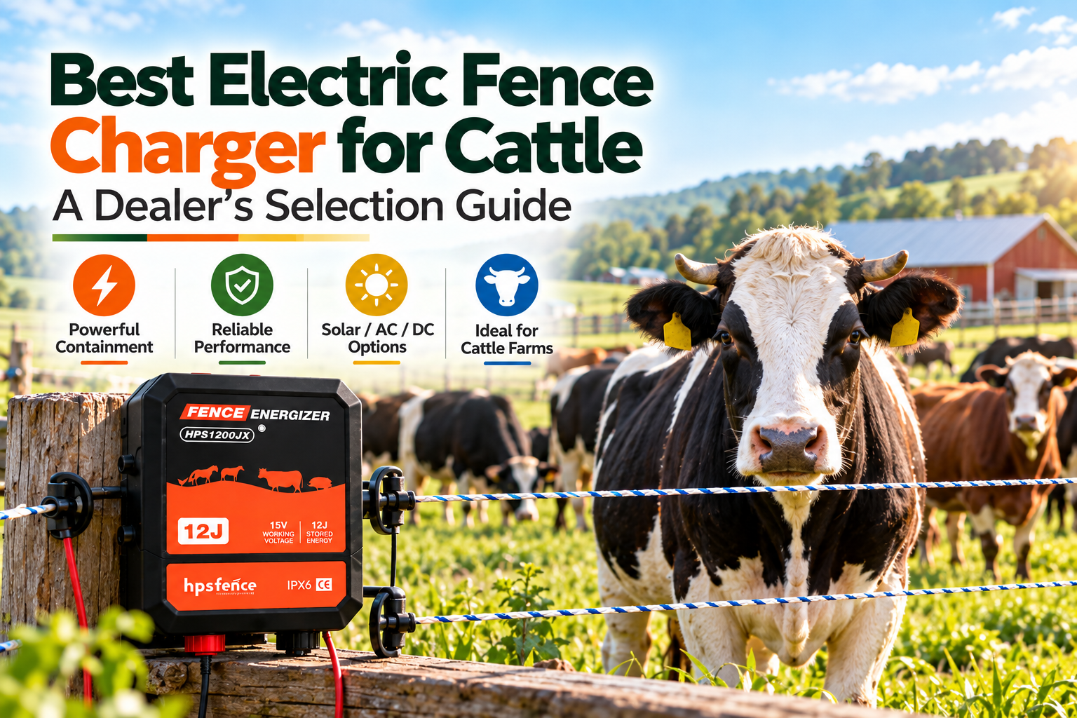 Best Electric Fence Charger for Cattle: A Dealer's Selection Guide
