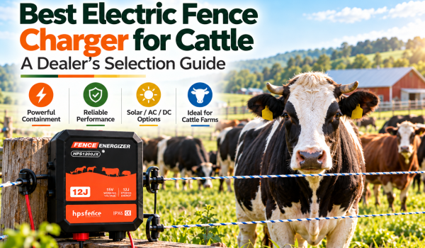 Best Electric Fence Charger for Cattle: A Dealer's Selection Guide