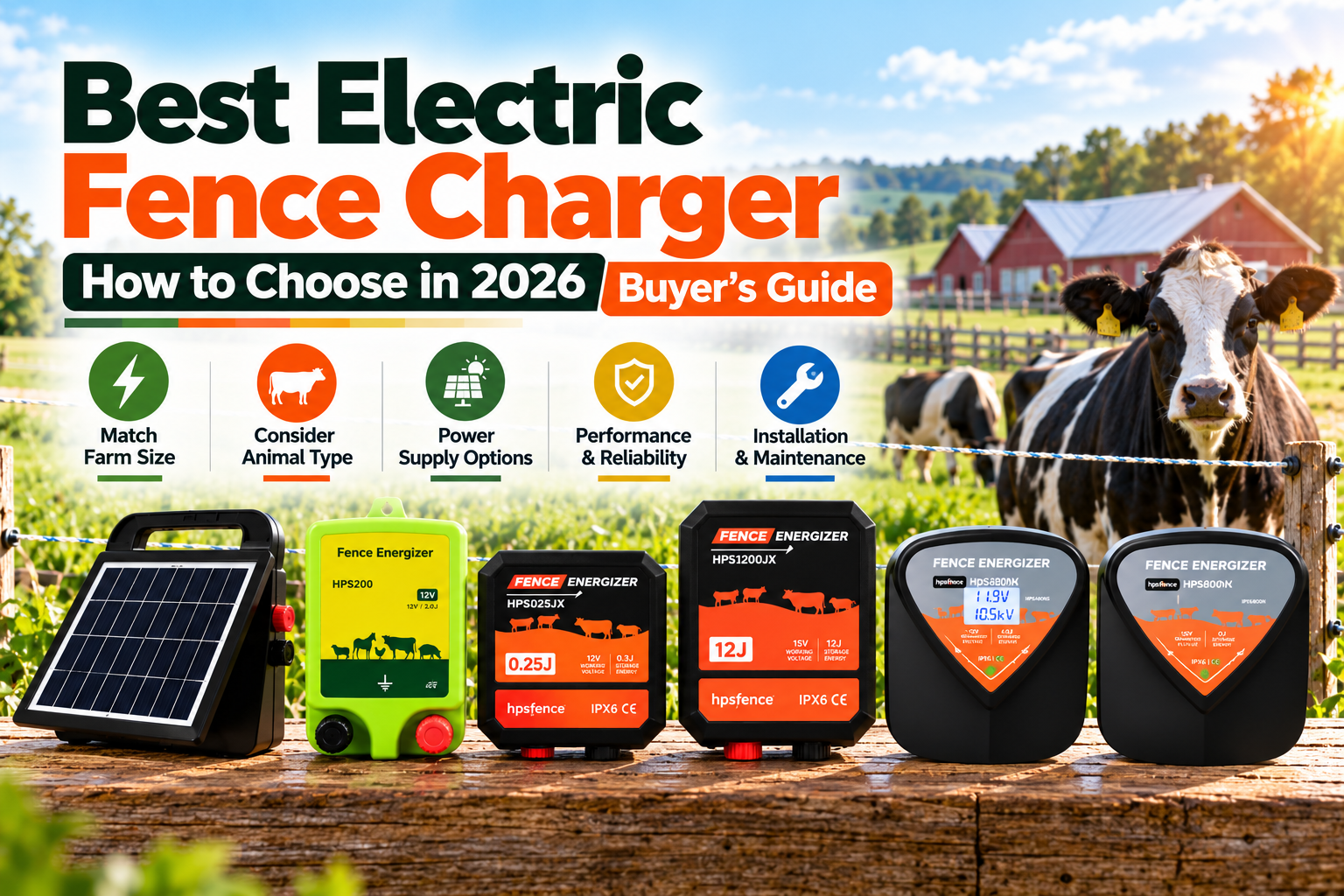 Best Electric Fence Charger: How to Choose in 2026 (Buyer's Guide)