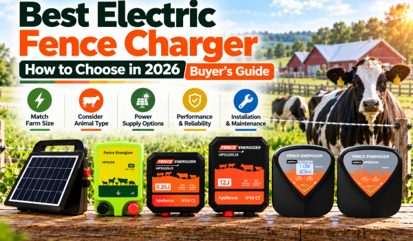 Best Electric Fence Charger: How to Choose in 2026 (Buyer's Guide)