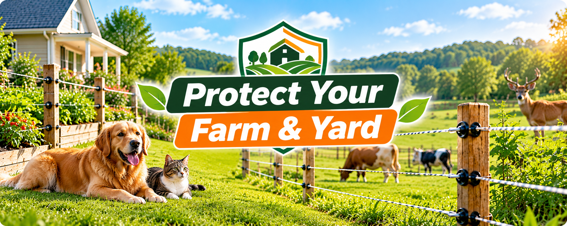 Farm and Yard Electric Fence Protection