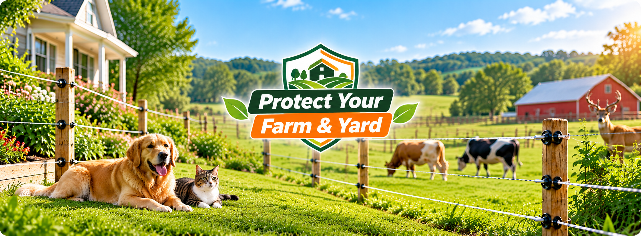 Farm and Yard Electric Fence Protection