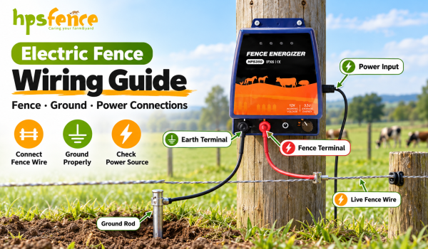 Electric Fence Energizer Wiring Guide: How to Connect Fence, Earth and Power