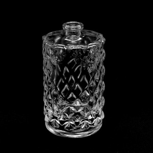 زجاجات عطر زجاجية ملونة صغيرة للنساء ذات زخارف