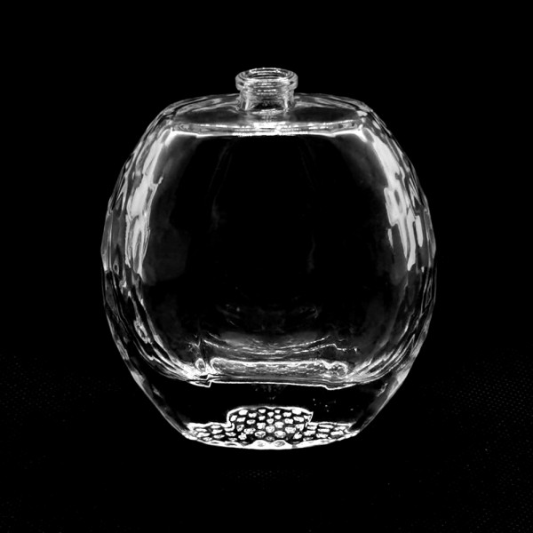 Botellas de perfume de vidrio de 100 ml en línea tienda | botellas de vidrio vacías decorativas | cuello de 15 mm con bomba, tapa | Botellas de perfume GP al por mayor