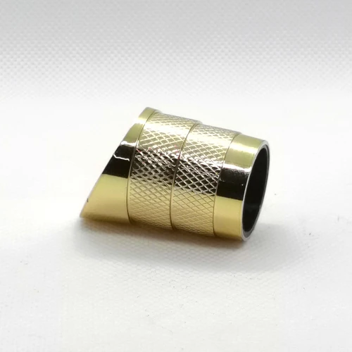 Women perfume with pointed cap golden zamac wholesale | zinc alloy perfume cap | GP Bottles OEM ODM Manufacturing