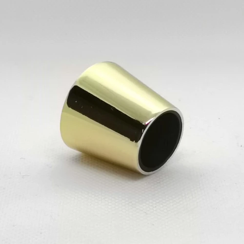 China wholesale copper color zamac cone cap perfume packaging | zamak perfume cap | zinc alloy cap | GP Bottles OEM ODM Manufacturing