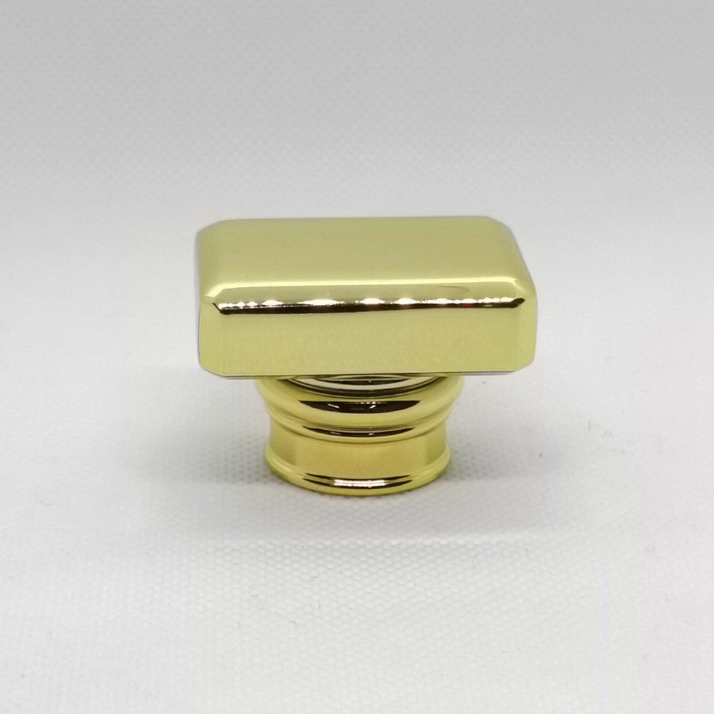 Rectangle zamac art deco perfume bottle caps wholesale | zamak perfume cap | zinc alloy cap | GP Bottles OEM ODM Manufacturing