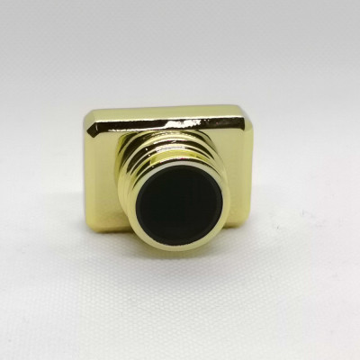 Rectangle zamac art deco perfume bottle caps wholesale | zamak perfume cap | zinc alloy cap | GP Bottles OEM ODM Manufacturing