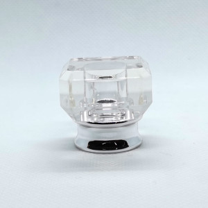 Tapas de perfume de plástico transparente al por mayor de China para botellas de vidrio