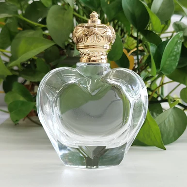 Gold zamac crown bottle caps perfume packaging wholesale | zinc alloy perfume cap | GP Bottles OEM ODM Manufacturing