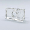 Transparent surlyn perfume cap rectangle for glass bottles customization | GP Bottles