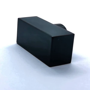 Black inject  with steel weighty ABS plastic perfume cap manufacturer wholesale | GP Bottles