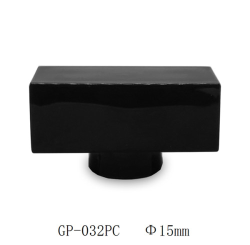 Black inject  with steel weighty ABS plastic perfume cap manufacturer wholesale | GP Bottles