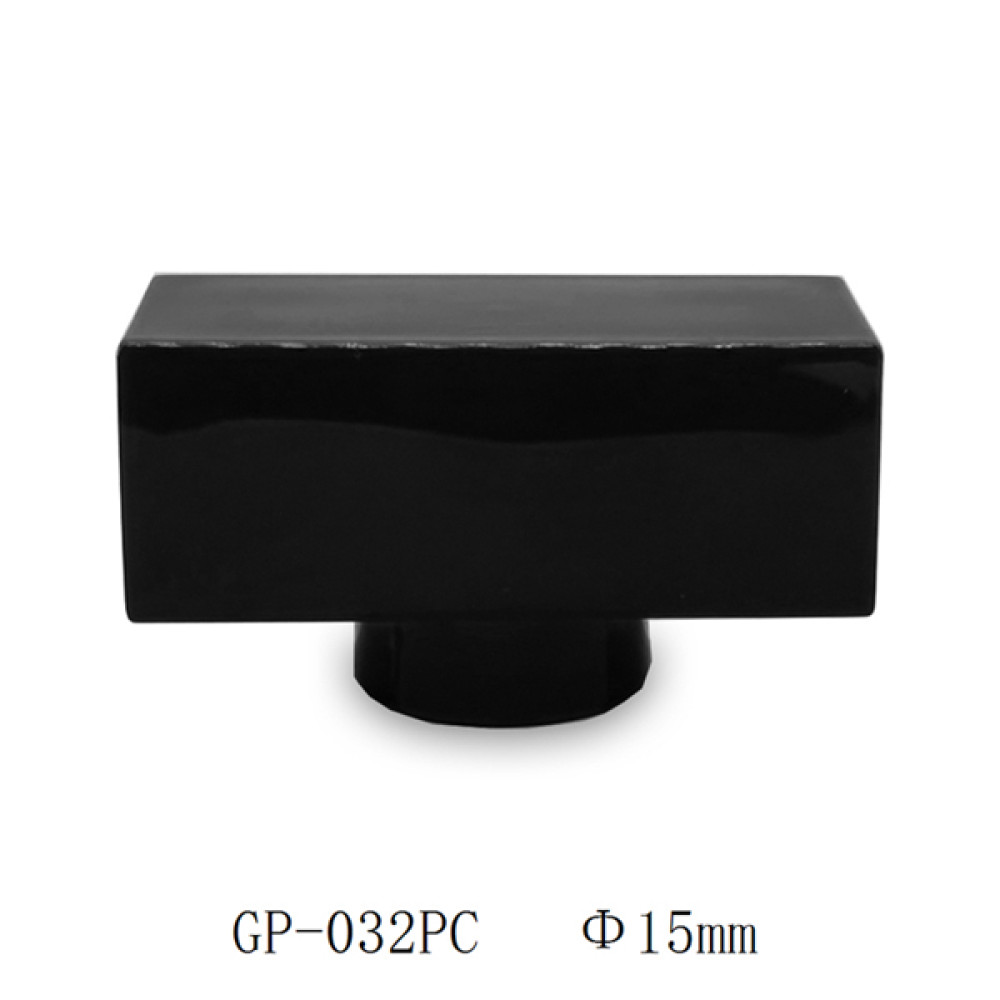 Black inject  with steel weighty ABS plastic perfume cap manufacturer wholesale | GP Bottles