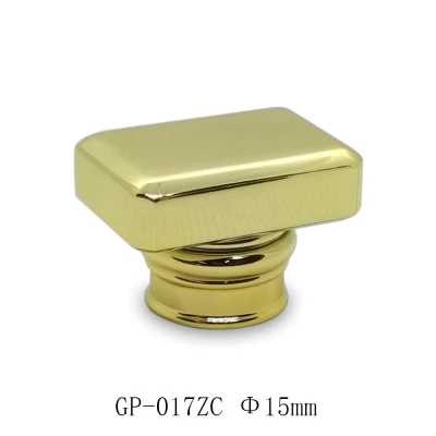 Rectangle zamac art deco perfume bottle caps wholesale | zamak perfume cap | zinc alloy cap | GP Bottles OEM ODM Manufacturing