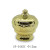 Gold zamac crown bottle caps perfume packaging wholesale | zinc alloy perfume cap | GP Bottles OEM ODM Manufacturing
