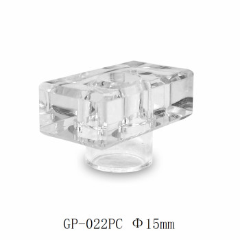 Transparent surlyn perfume cap rectangle for glass bottles customization | GP Bottles