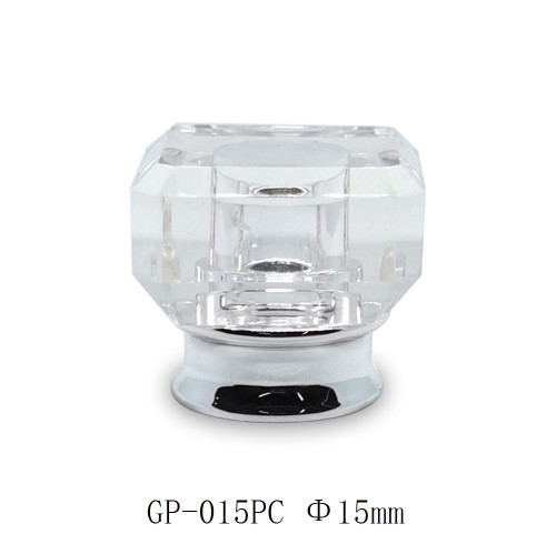 China wholesale transparent plastic perfume caps for glass bottles