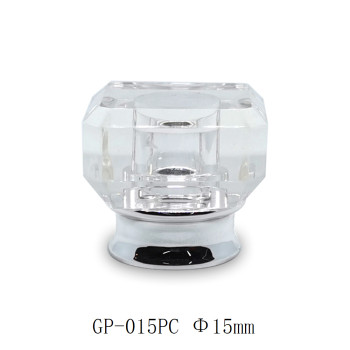 China wholesale transparent plastic perfume caps for glass bottles