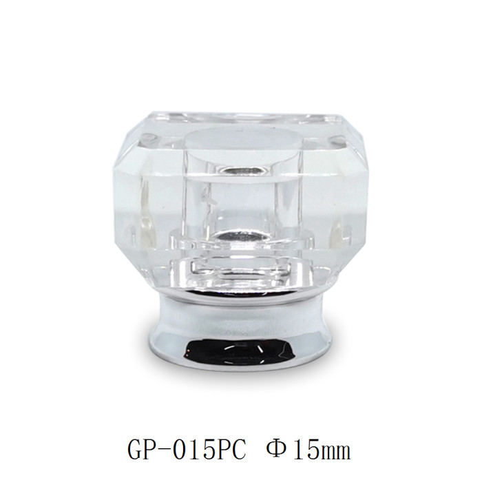 China wholesale transparent plastic perfume caps for glass bottles