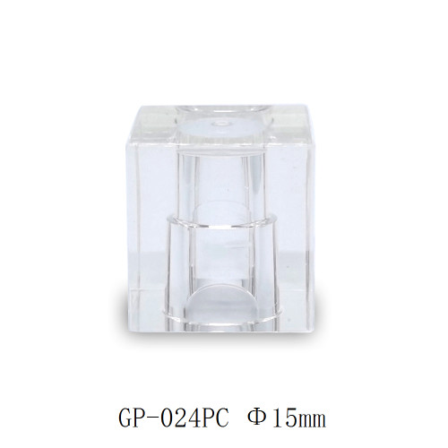 Fabricante de tapas de perfume cuadradas transparentes de surlyn - GP Bottles
