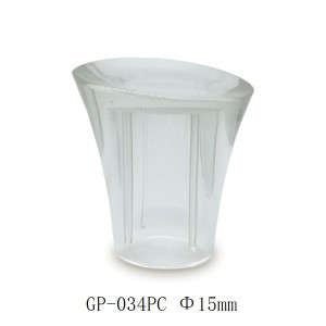 Clear surlyn cap for women's perfume bottle - GP Bottles