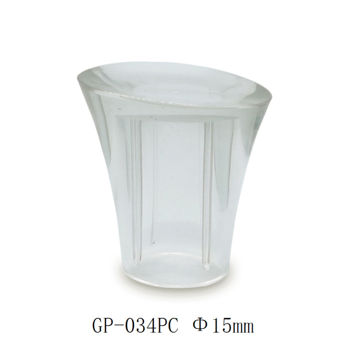 Clear surlyn cap for women's perfume bottle - GP Bottles