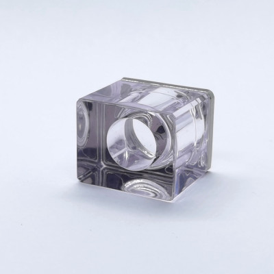 Beautiful transparent plastic perfume cap for perfume bottle China supplier GP Bottles