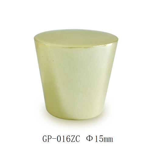 China wholesale copper color zamac cone cap perfume packaging | zamak perfume cap | zinc alloy cap | GP Bottles OEM ODM Manufacturing