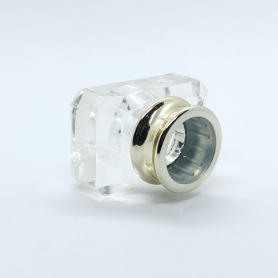China clear surlyn perfume cap with PP collar wholesale
