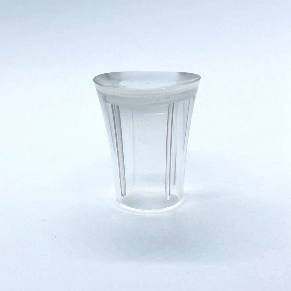 Clear surlyn cap for women's perfume bottle - GP Bottles
