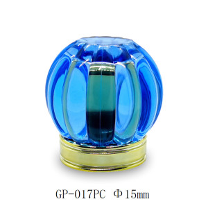 Acrylic perfume cap pomel french perfume with gold cap wholesale | GP Bottles