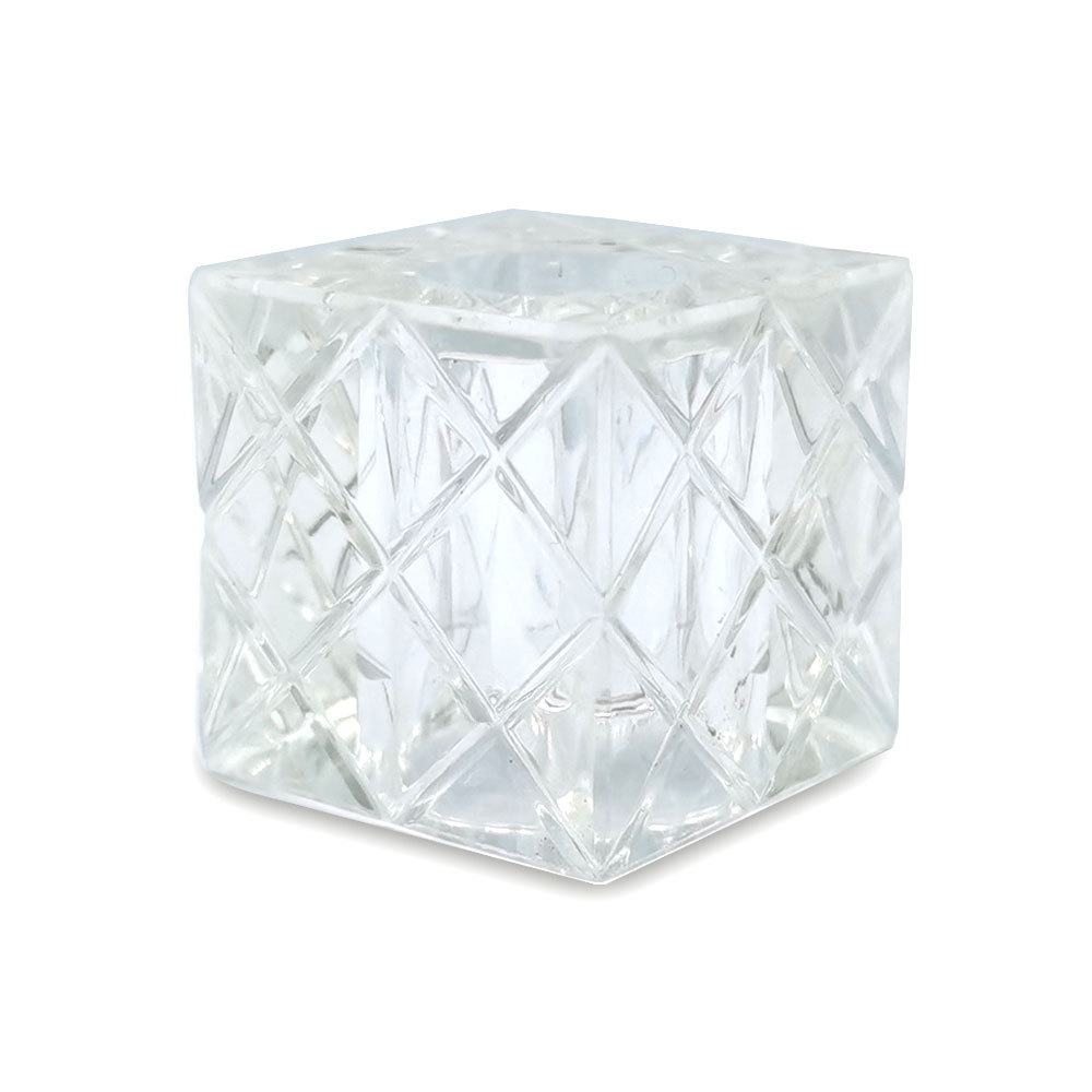 Square stripe transparent surlyn perfume cap manufacturer - GP Bottles