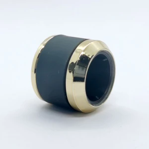 Glass perfume bottle lids zamac cap wholesale | zamak perfume cap | cap with rubber band | GP Bottles OEM ODM Manufacturing