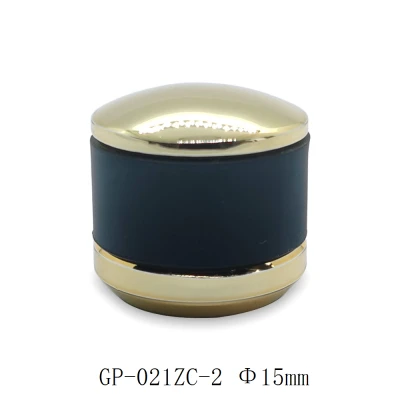 Glass perfume bottle lids zamac cap wholesale | zamak perfume cap | cap with rubber band | GP Bottles OEM ODM Manufacturing