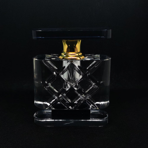 Bouteille de parfum en cristal de 3 ml 5 ml pour bouteilles d'huile de lignaloe en gros GP